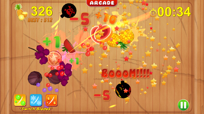 Fruits Cutting Game screenshot 3