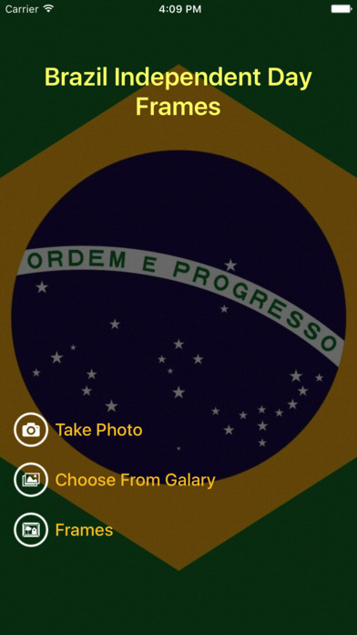 Brazil Independence day Photo Frame 2017 screenshot 2
