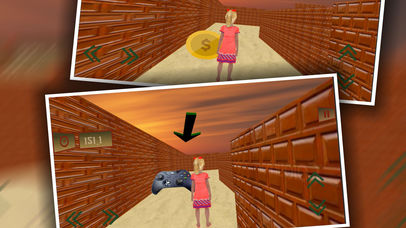 Finding Objects Girl Maze Puzzle 3d screenshot 3