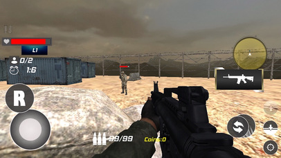 Gun Strike Assassin War Shooting 3D screenshot 2