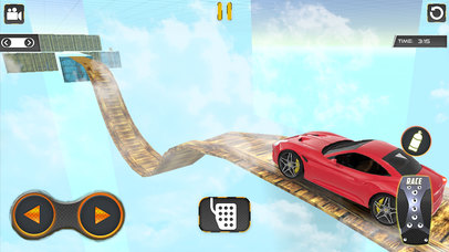 Extreme Car Drive on Sky Tracks 2017 screenshot 4