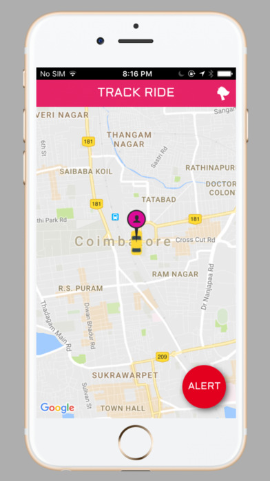 GoPink Cabs screenshot 2