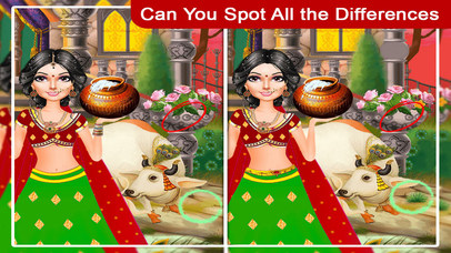 Indian Girl Spot The Difference screenshot 4