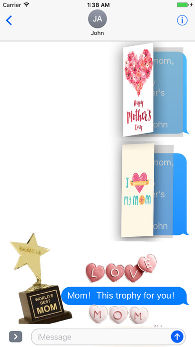 Happy Mother's Day Gifts Animated Stickers screenshot 4