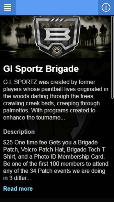 Brigade Program screenshot 2