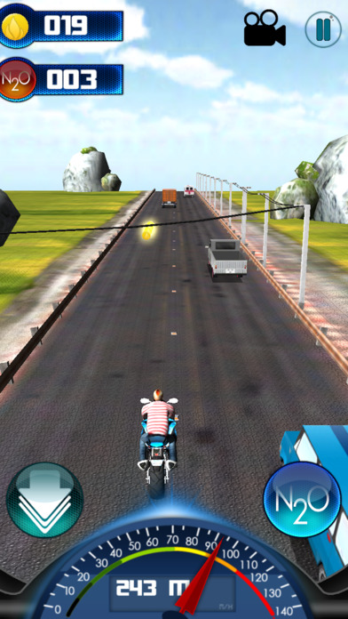 3D City Moto Racer screenshot 4