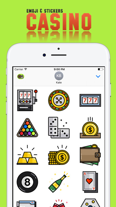 Casino Emoji & Stickers screenshot 3