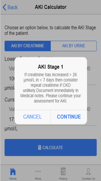 Stop AKI - Acute Kidney Injury screenshot 3
