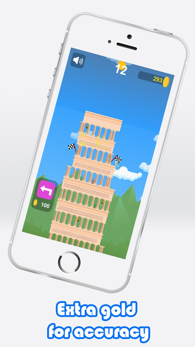 Stack Tower Game - build the tallest tower screenshot 2