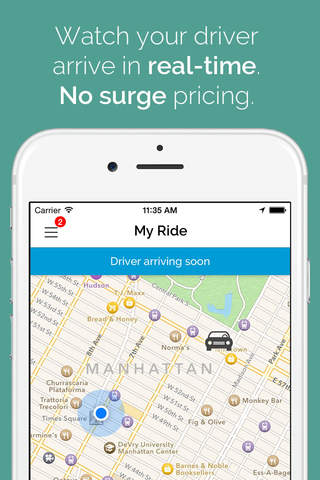 TaxiBee App screenshot 2