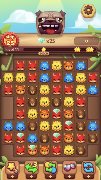 Zoo Pet Match Crush Puzzle screenshot 4