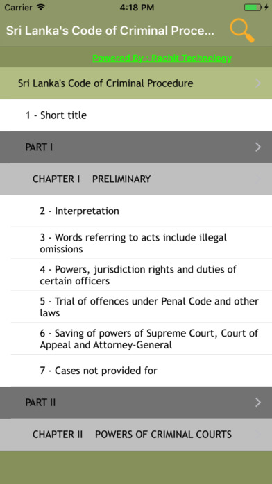 Sri Lanka's Code of Criminal Procedure screenshot 2