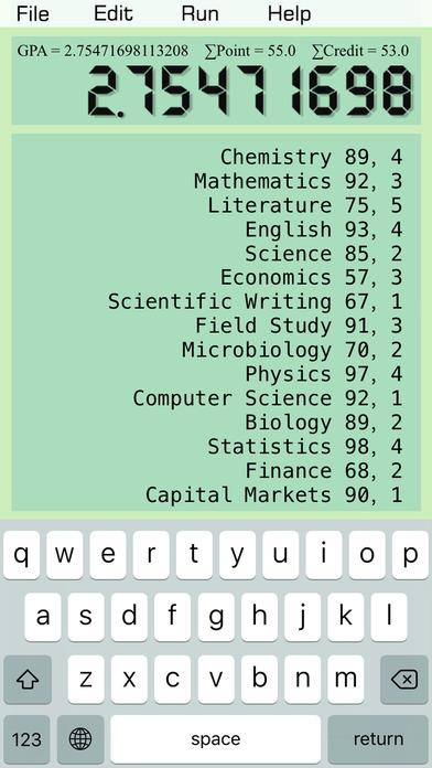 GPA Point Scale Converter screenshot 4