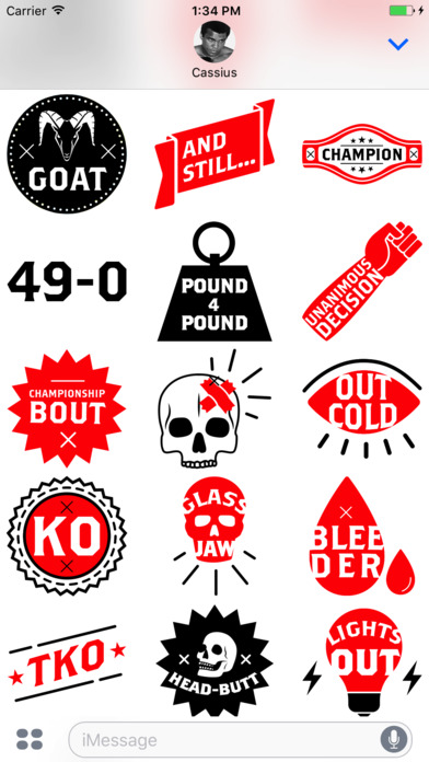 Knockout Stickers screenshot 3