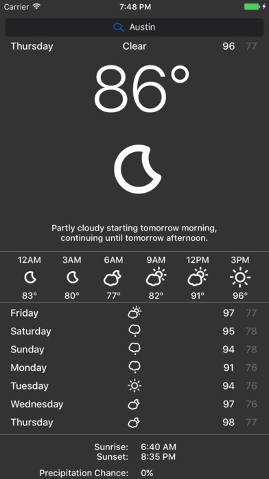 Nimbus Weather – Forecasts Made Simple screenshot 3
