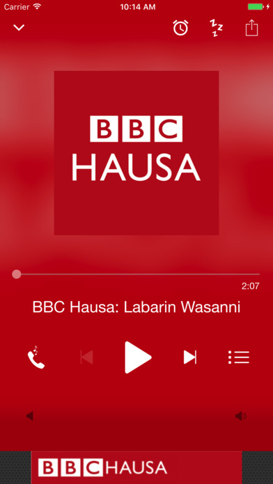 BBC News Hausa screenshot 2