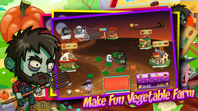 Zombie Ween Farm I - Planting and collect pumpkin. screenshot 3