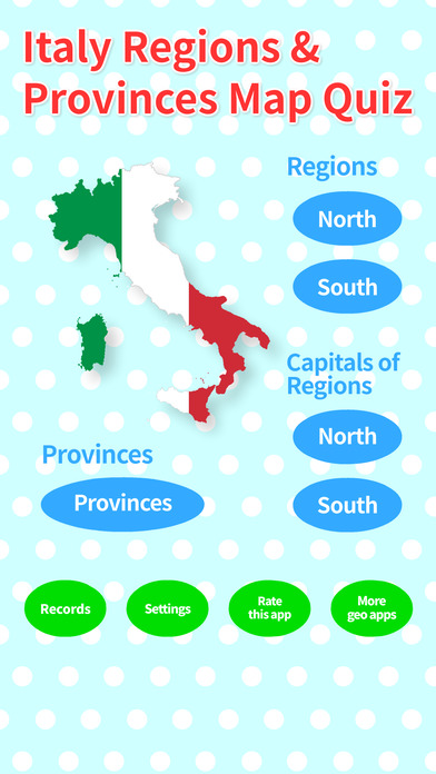 Italy Regions & Provinces Map Quiz screenshot 4