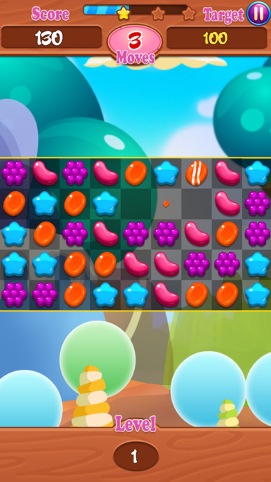 Jelly garden - match 3 crush screenshot 3