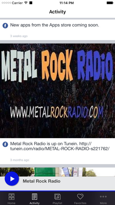 Metal Rock Radio screenshot 2