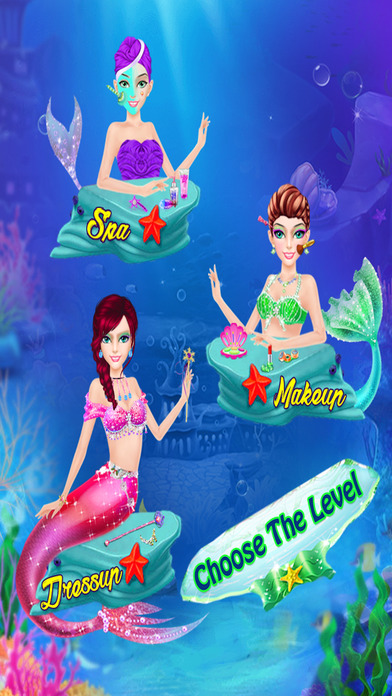 Mermaid Games - Makeover and Salon Game screenshot 2