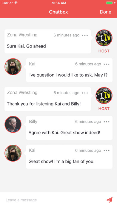 Zona Wrestling Radio Show screenshot 4