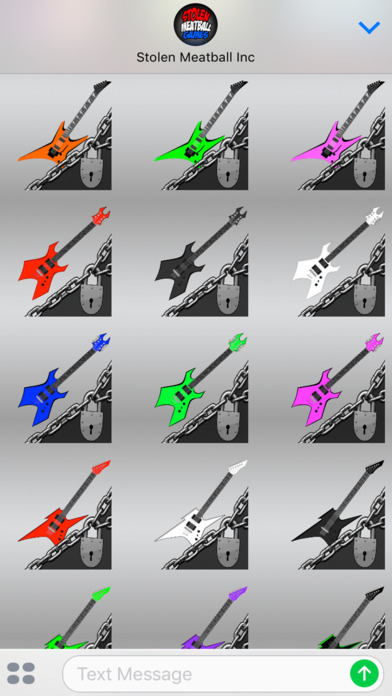 Guitars Galore Stickers screenshot 3