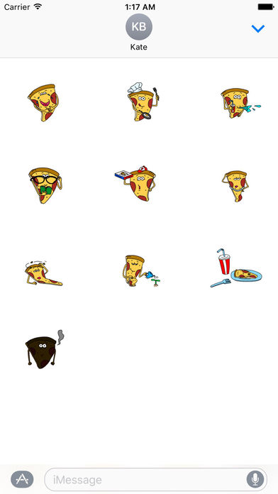 Pizzamoji - Life of Pizza Sticker screenshot 3