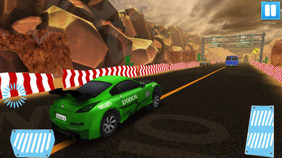 Turbo Car Traffic Racing screenshot 4