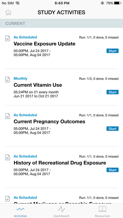 FDA My Studies screenshot 2