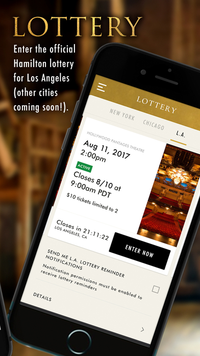 Hamilton - The Official App screenshot 2