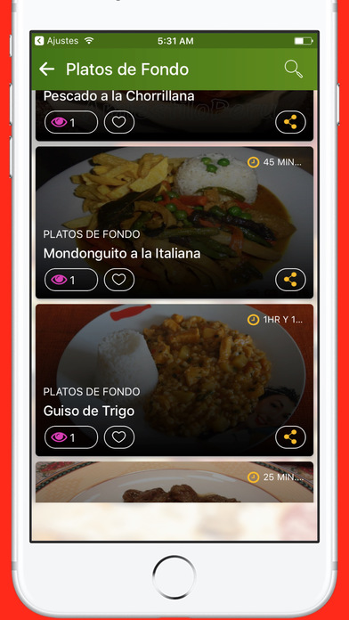 Recetas de Cocina y Comidas del Perú - Gastronomia screenshot 2