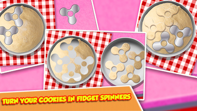 Fidget Spinner Cookie Maker! Hand Spinner Cookies screenshot 3