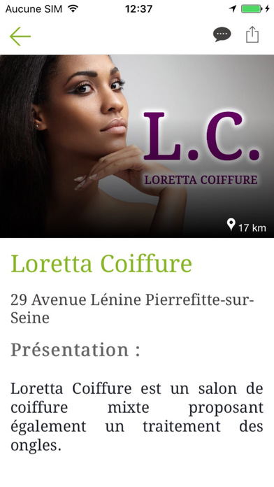 Loretta Coiffure screenshot 4