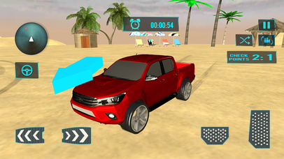 Beach Truck Water Surfing screenshot 2