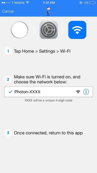Hook Home Automation Wifi Setup screenshot 3