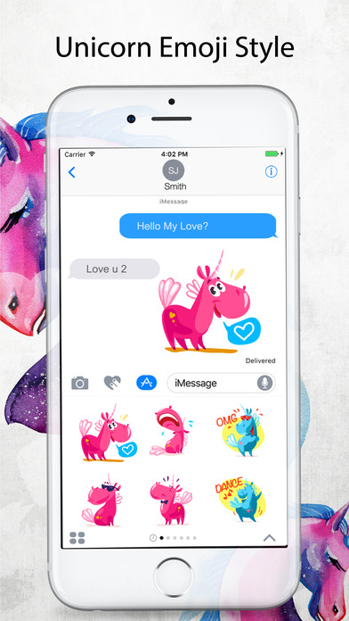 Unicorn Stickers Pack - Emoji screenshot 2