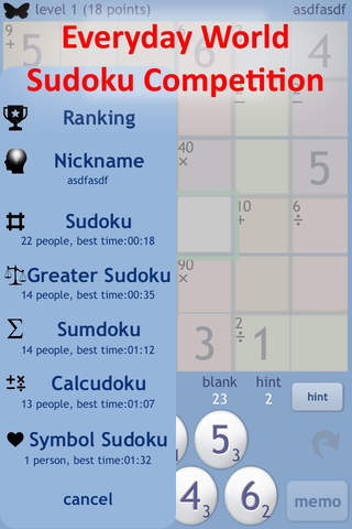 Sudoku 6 screenshot 4