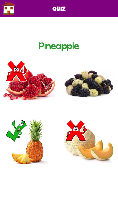Learn Fruits Vegetables screenshot 3