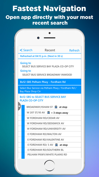 NYC Bus Time App (MTA) screenshot 3