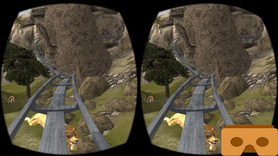 VR Roller Tour Forest screenshot 2