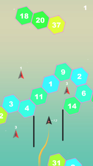 Plane VS Hexa - Hexagon Game screenshot 2