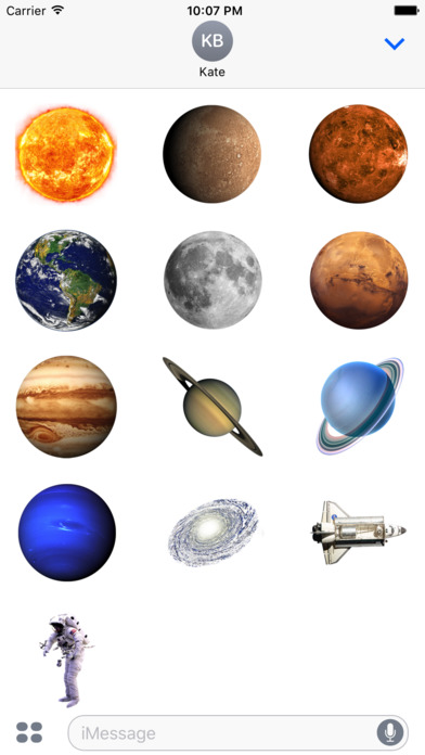 Solar System Stickers screenshot 2