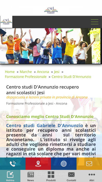 Centro Studi D’Annunzio screenshot 2