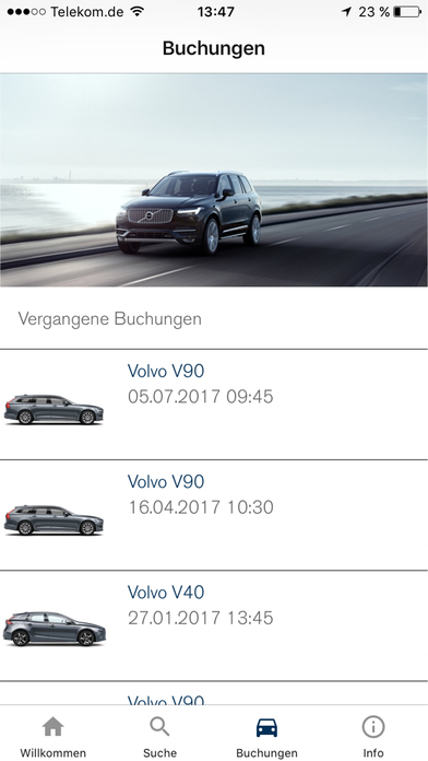 Volvo Corporate Carsharing screenshot 4