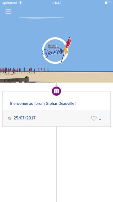 Forum Giphar Deauville 2017 screenshot 3