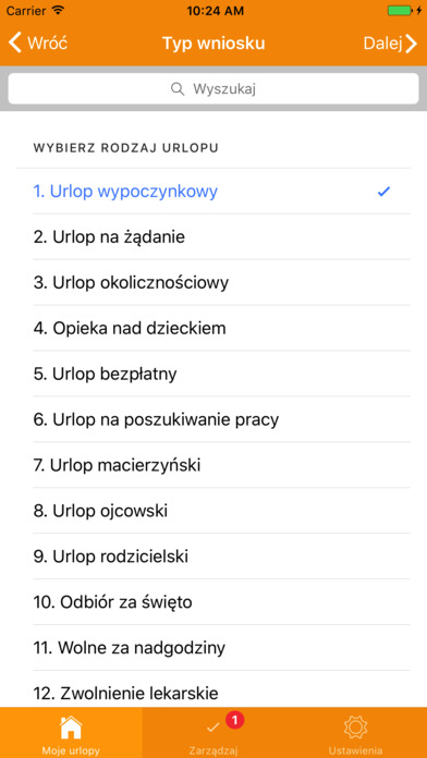 Urlopy.co screenshot 3