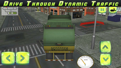 City Dump Garbage Truck Driver screenshot 4