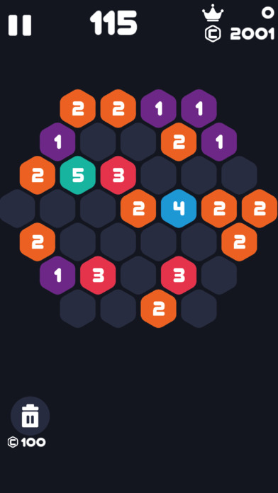 Hexa Number Smash : Tap Puzzle screenshot 3