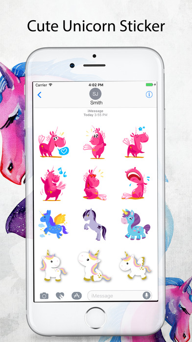 Unicorn Stickers Pack - Emoji screenshot 3